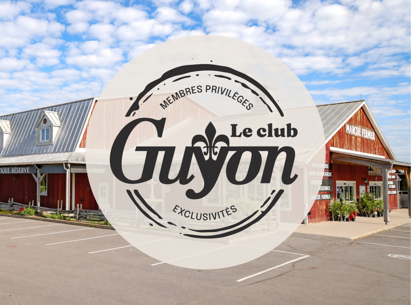 Adhésion au Club Guyon